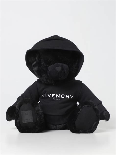 Peluche nero per neonati con logo Givenchy Kids 